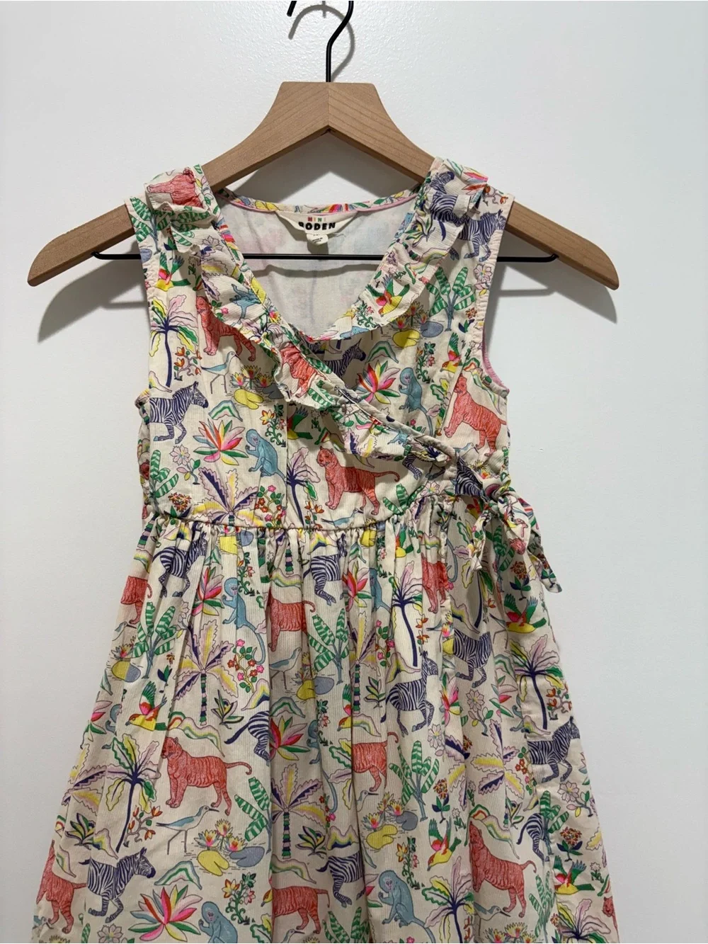 Mini Boden Tropical Garden Girls Dress
